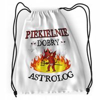 Plecak Dla Astrologa Sportowy Szkolny Worek Torba Z Nadrukiem Ze Zdjęciem