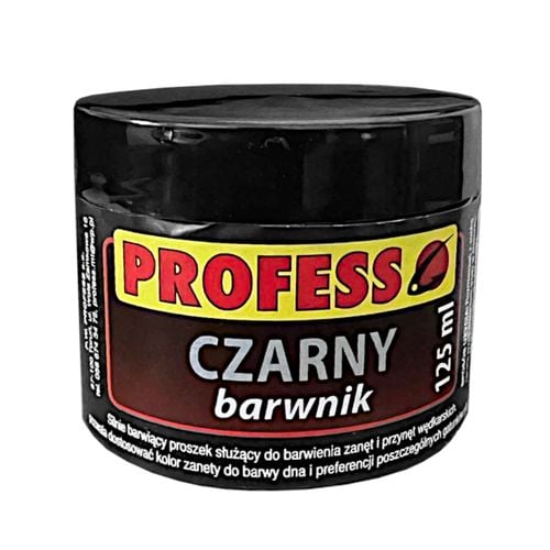 BARWNIK CZARNY W PROSZKU PROFESS 125 ml na Arena.pl