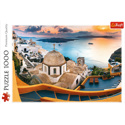 Puzzle 1000 Bajkowe Santorini na Arena.pl