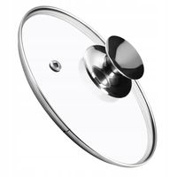 KADAX Pokrywka Szklana 18cm Pokrywa Patelni Garnka