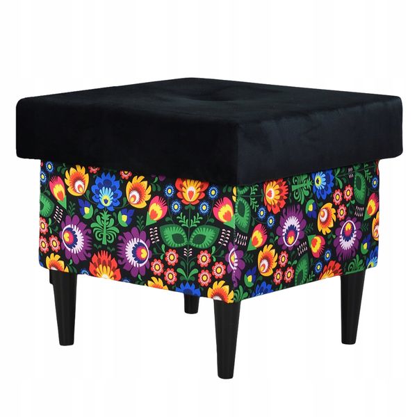 Pufa puf podnóżek otwierana ze schowkiem zdjęcie 1