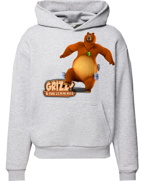 Bluza z kapturem Grizzy i Lemingi zdjęcie 1