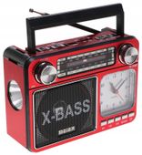 Radio PRZENOŚNE Kuchenne Głośnik Bluetooth Latarka Zegar USB SD TF MP3 1085