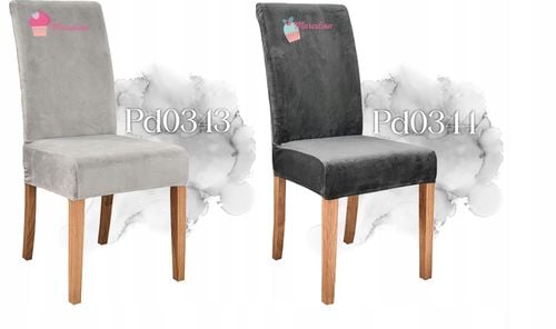 Pokrowiec na krzesło HAFT DLA CAŁEJ RODZINY z nazwiskiem KOMPLET 6SZT na Arena.pl