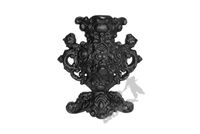 WAZON NR 7 - MIŚ ŻELIWNY WZONIK DEKORACYJNY NA KWIATY RETRO