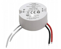 ZASILACZ 24V 1A 30W DO TAŚM LED DOPUSZKOWY DO PUSZKI WODOODPORNY IP66