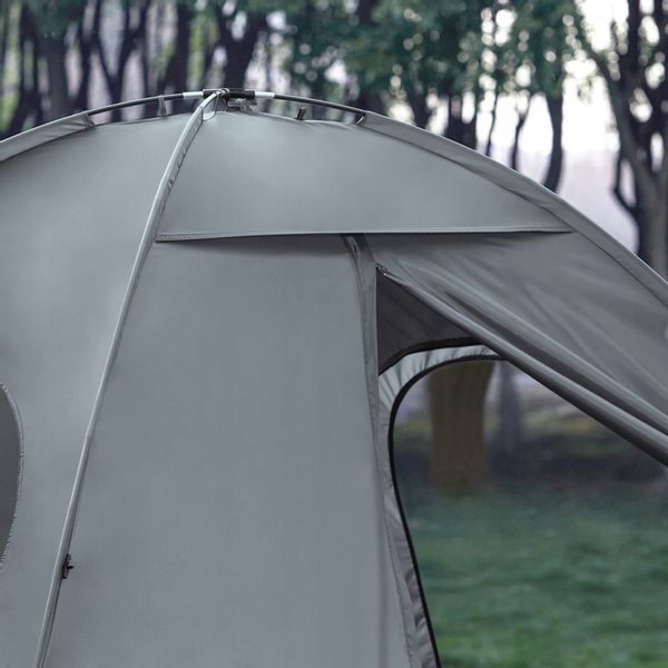 SoBuy Namiot Wodoodporny Leżak 1 Osoby Kempingowy Turystyczny OGS32-HG zdjęcie 16