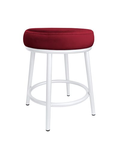 Taboret Ben noga metalowa biała MG31 na Arena.pl