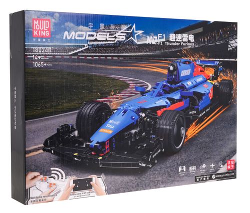 Klocki Bolid F1 Niebieski 1065El. na Arena.pl