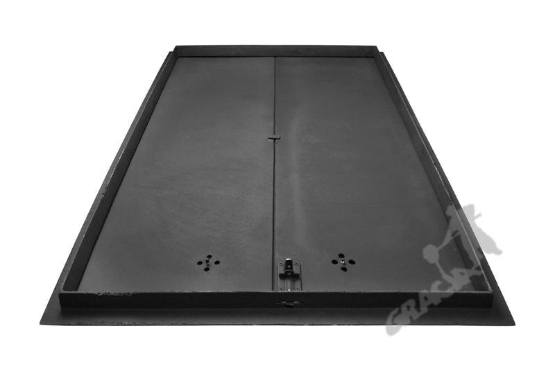 DRZWI A7 - 116X79 CM + TERMOMETR 0-500°C ŻELIWNE DO WĘDZARNI CHLEBOWE zdjęcie 5