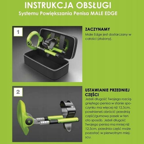 System powiększania penisa MaleEdge Extra na Arena.pl