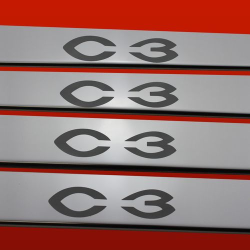 Listwa progowa CITROEN C3 MK1 Stal nierdzewna 304 połysk 4szt na Arena.pl