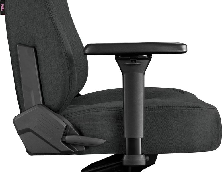 Fotel komputerowy biurowy YUMISU 2053 Magnetic Tkanina Gray Black zdjęcie 9