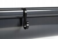 50x Mocne haczyki na rynnę do girland, ozdób, lampek świątecznych