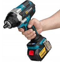 KLUCZ UDAROWY AKUMULATOROWY DO KÓŁ BEZSZCZOTKOWY 1/2" 1200NM 2xAKU GISAM