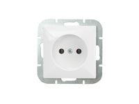 perła gniazdo pojedyncze p/t b/u białe - e+9000155