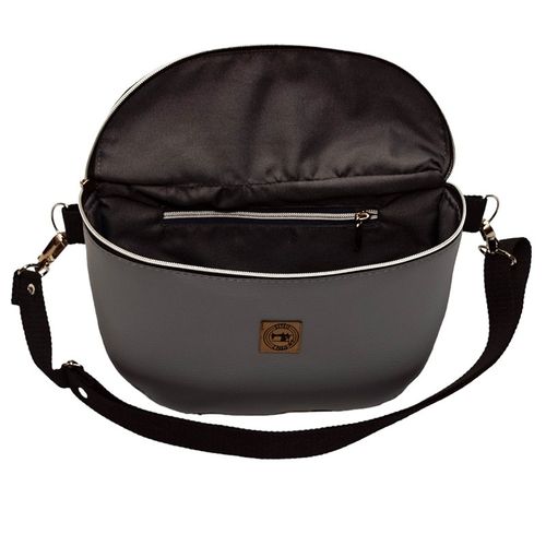 Torebka-Nerka Szara z Motywem Psich Łapek – 3w1 Handmade na Arena.pl