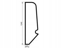 Szyba boczna lewa JCB 505-20 TC, 525-60, 527-58