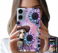 ETUI DO MOTOROLA G24 / G04 - KOBIETA W SŁONECZNIKACH, KOBIECE WZORY