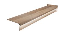 Gruba stopnica jak Drewno 120x30x4 płytki schodowe, płytki na schody, LED