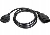 KABEL PRZEDŁUŻKA OBD 2 II PRZEDŁUŻACZ ADAPTER 16 PIN 150CM PRZEDŁUŻKA DIAG