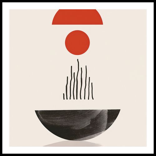 Plakat 60x60cm Półokrągła Forma na Arena.pl