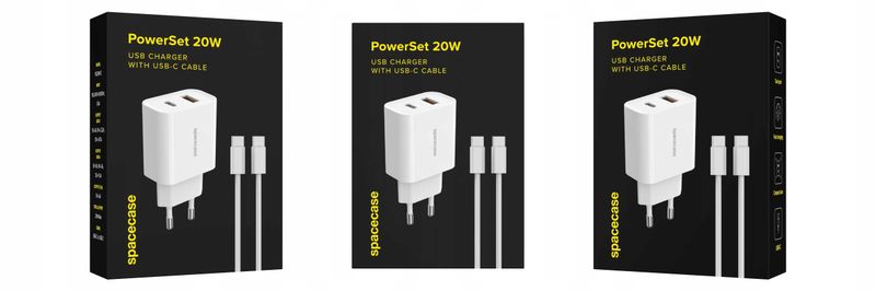 Spacecase Powerset Charger 20W With Usb-C Ps20W-12 zdjęcie 15