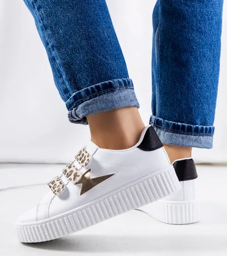 Białe sneakersy Pitmerden 41 na Arena.pl