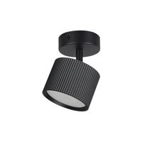 KINKIET LED CZARNY 12W RUCHOMY ALUMINIUM 350 STOPNI