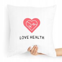 Poduszka Prezent Dla Doktora Love Health Prezent Z Nadrukiem Ze Zdjęciem