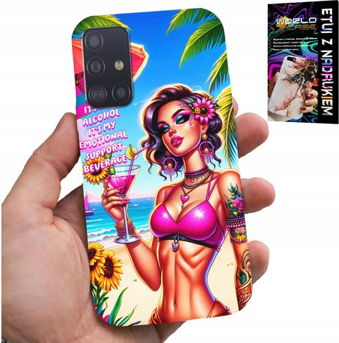 ETUI DO SAMSUNG GALAXY M31S - IT'S NOT ALCOHOL IT'S MY EMOTIONAL CASE na Arena.pl