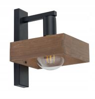 KINKIET LAMPA ŚCIENNA SIGMA ROBIN 32218 CZARNY