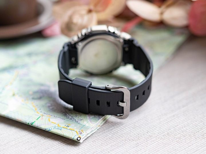 MĘSKI ZEGAREK CASIO GBM-2100-1AER G-SHOCK CZARNY NA PASKU SOLAR BLUETOOTH zdjęcie 5