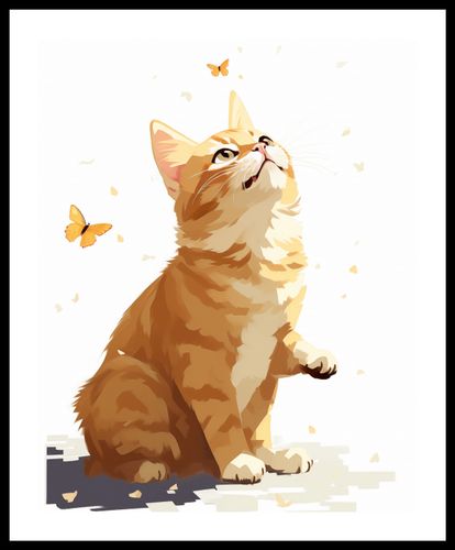 Plakat 40x50cm Motyle i Marzenia na Arena.pl