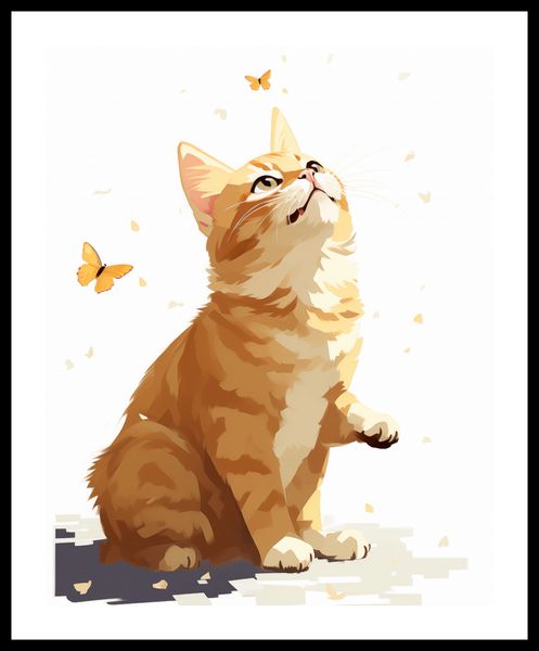 Plakat 40x50cm Motyle i Marzenia zdjęcie 3