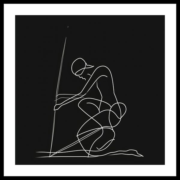 Plakat 40x40cm Linia zdjęcie 3