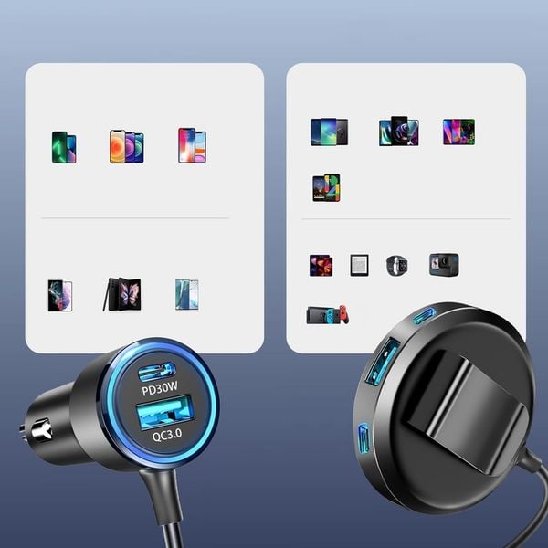 Ładowarka samochodowa MBG LINE C78 Pro zdjęcie 3