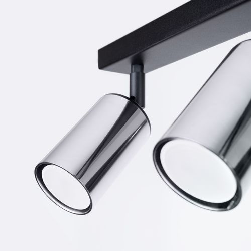 Plafon WINX 3 czarny/chrom na Arena.pl