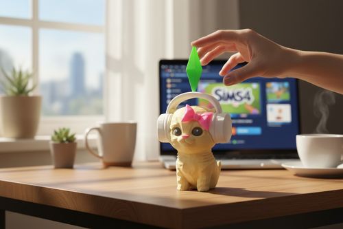 Figurka Cat Dance Sims Kolekcjonerska na Arena.pl