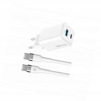 Szybka ładowarka GaN 45W 2 wejścia z długim kablem 2m do Oppo A72