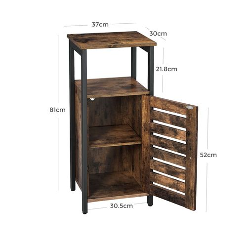 STORAGECABINET/BROWN/BLACK/37X30X81CM na Arena.pl