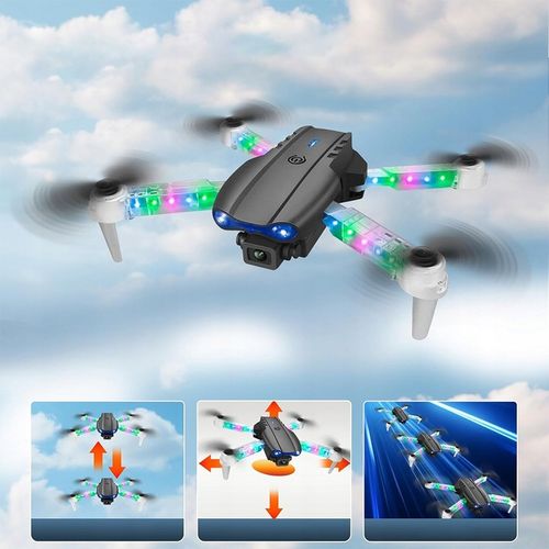 INTELLIGENT ZESTAW DRON Z 2 KAMERĄ WIFI LED JEDEN PRZYCISK STARTU/LĄDOWANIA na Arena.pl