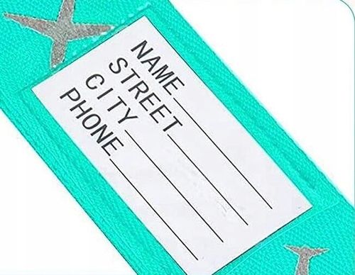 4 x PAS BAGAŻOWY SPINAJĄCY WALIZKĘ zabezpieczający +4 identyfikatory ZESTAW na Arena.pl