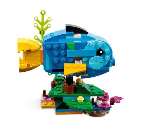 LEGO Creator 3 w 1 31136 Egzotyczna papuga 3w1 Żaba Ryba na Arena.pl