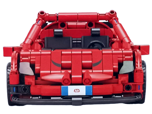 Klocki Elefun Racing Car Samochód wyścigowy C0905 na Arena.pl