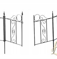 FURTKA, BRAMKA OGRODOWA, OGRODZENIOWA, PALISADA