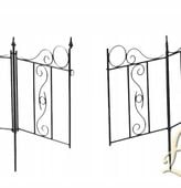 FURTKA, BRAMKA OGRODOWA, OGRODZENIOWA, PALISADA