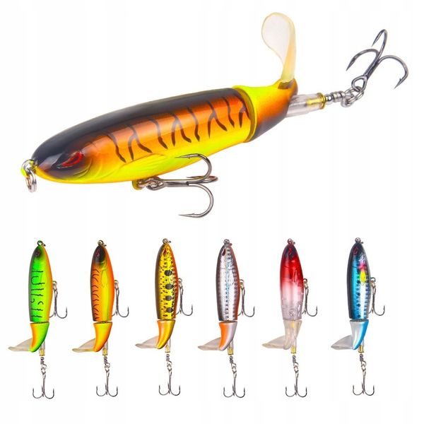 POPPER FLOPPER Wobler SUM SZCZUPAK SANDACZ 03 zdjęcie 4