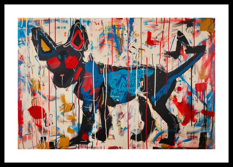 Plakat 45x30cm Miejski Pies zdjęcie 3