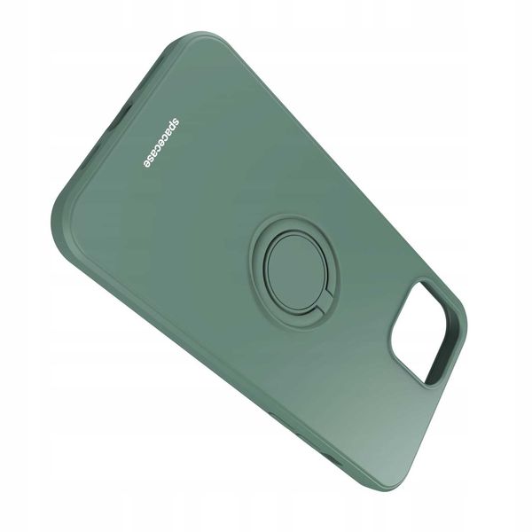 Spacecase Silicone Ring Iphone 12 Pro Max Dark Green zdjęcie 6